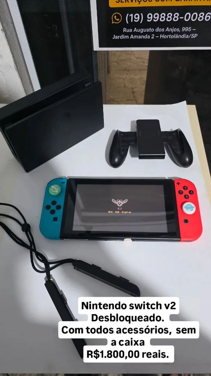 Nintendo switch v2 Desbloqueado 