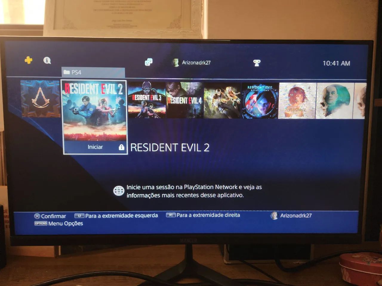 PS4 DESTRAVADO + HD DE 1 TERÁ - Foto 4