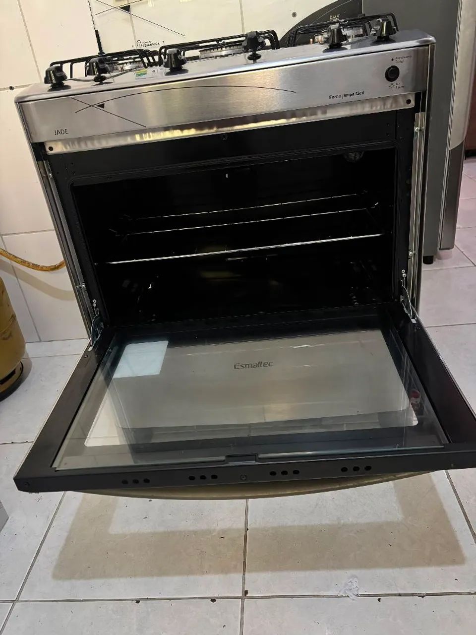 Fogão Inox 5 Bocas Esmaltec - Foto 4