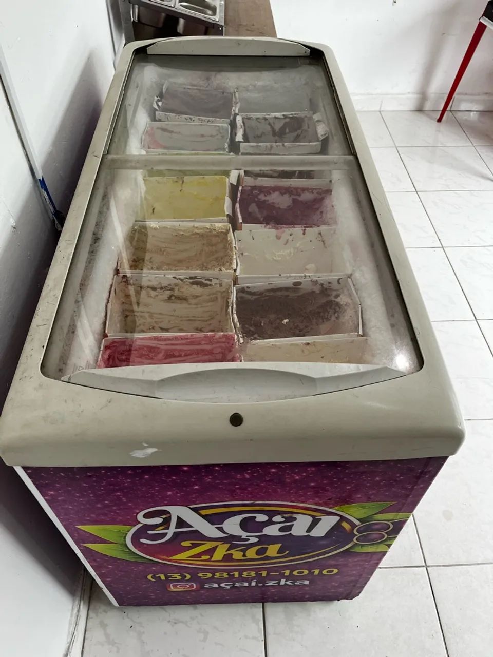 Freezer expositor horizontal 390 Litros - Foto 4
