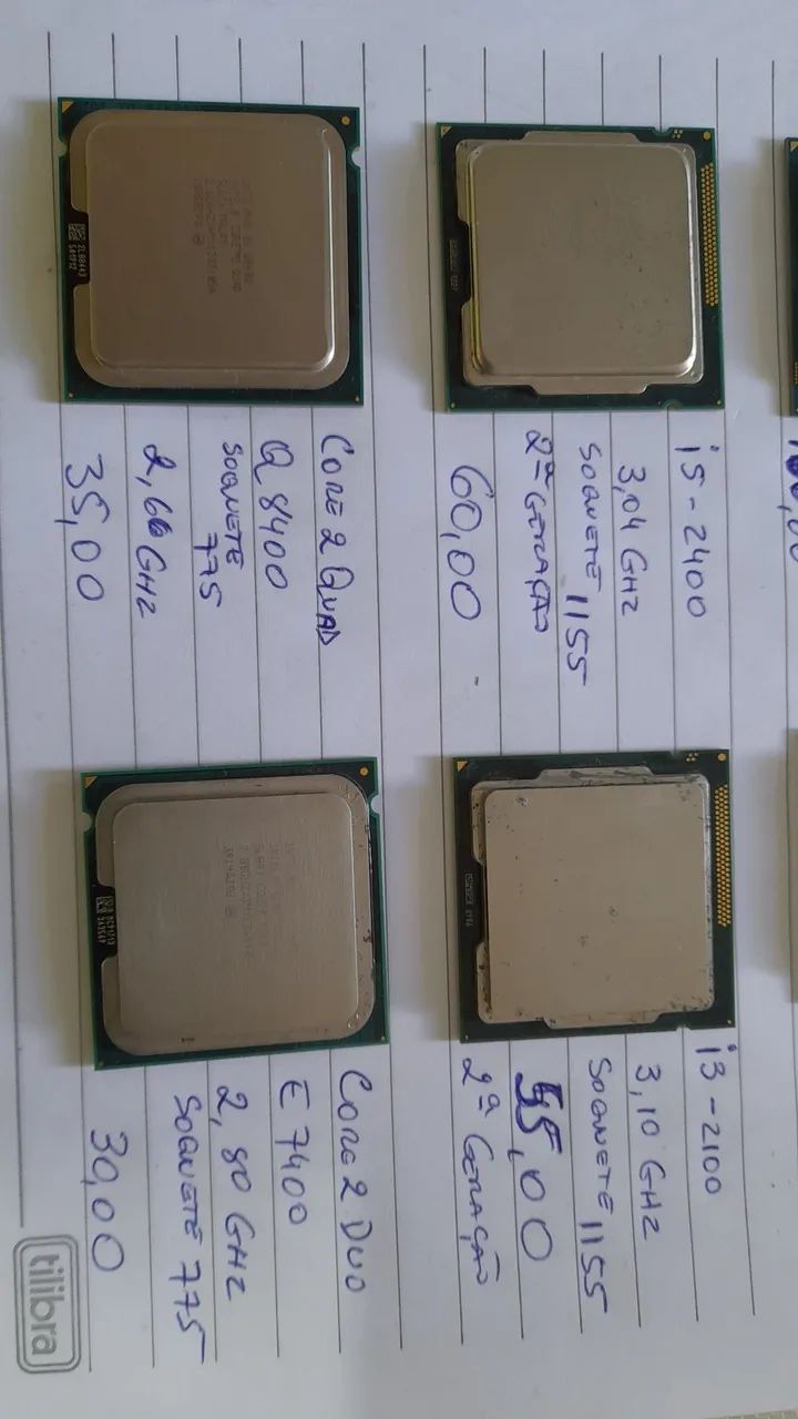 Lote de processadores  - Foto 4