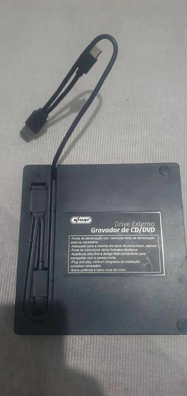 Vendo gravador de cd e dvd externo  - Foto 3