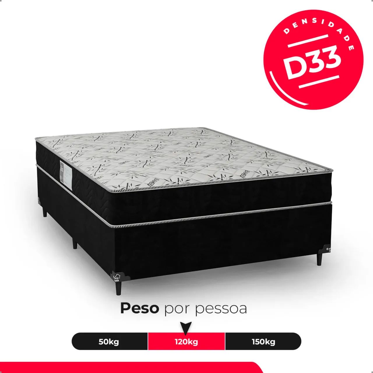 Cama novas no plástico da fábrica  - Foto 5