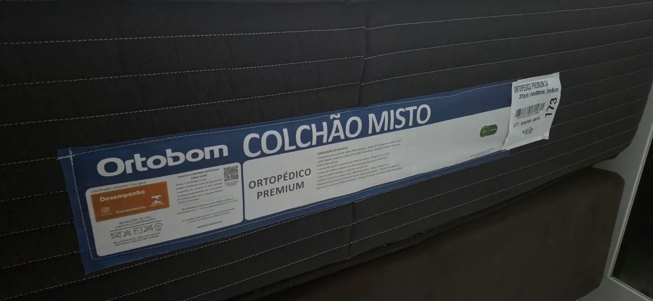 Cama box solteiro Ortobom 