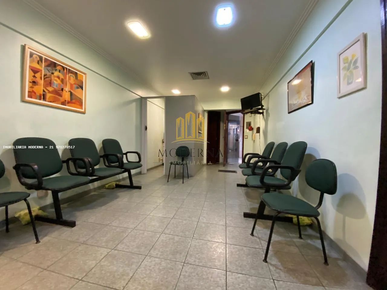 Sala Comercial para Locação em Nova Iguaçu, Centro, 2 banheiros - Foto 4
