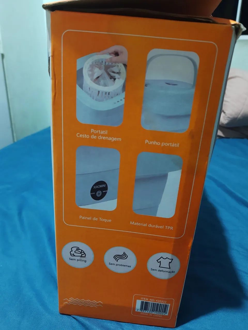 Mini Máquina de lavar roupa  - Foto 2