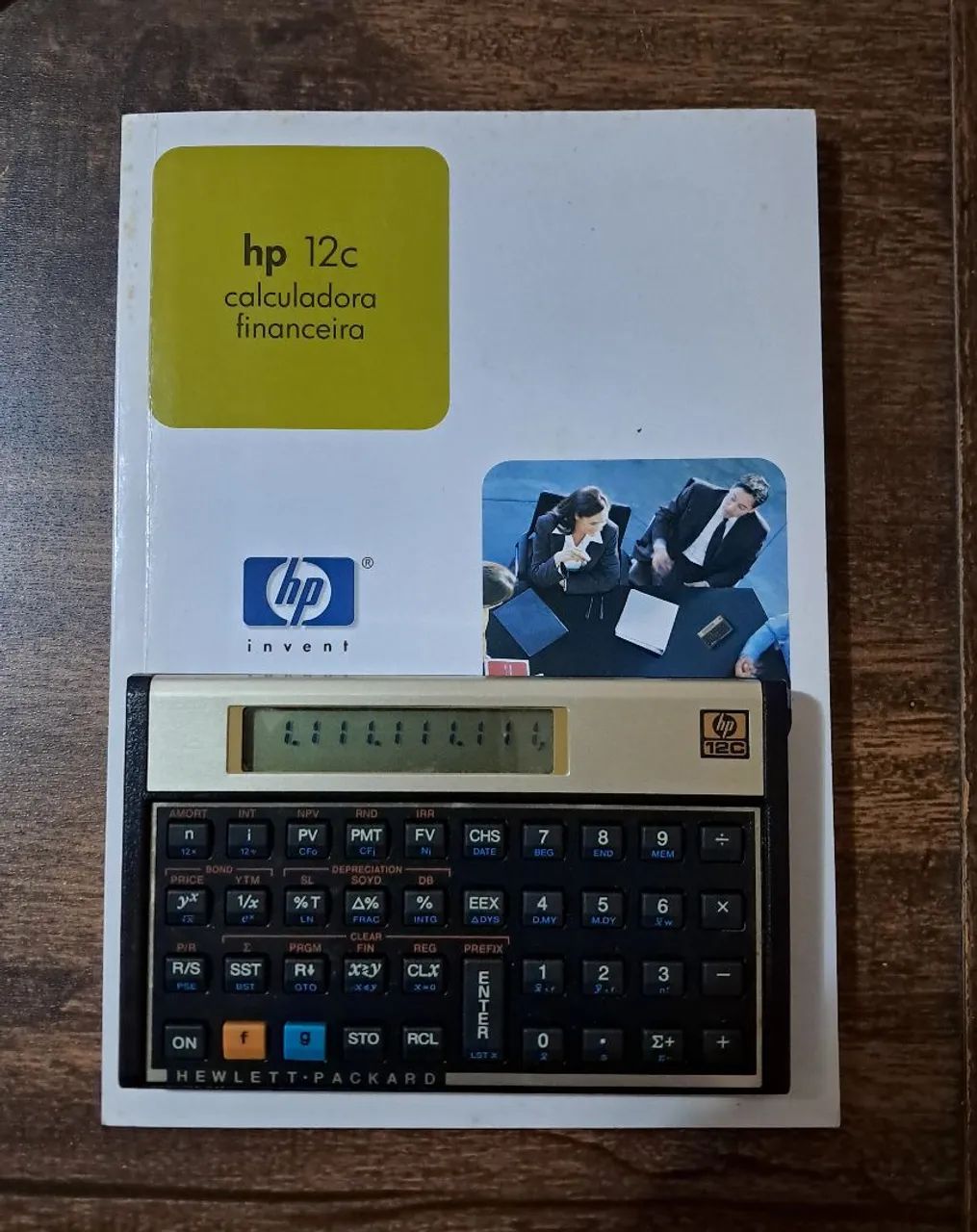 Calculadora Financeira HP12C Perfeito Estado, Acompanha Manual Original 
