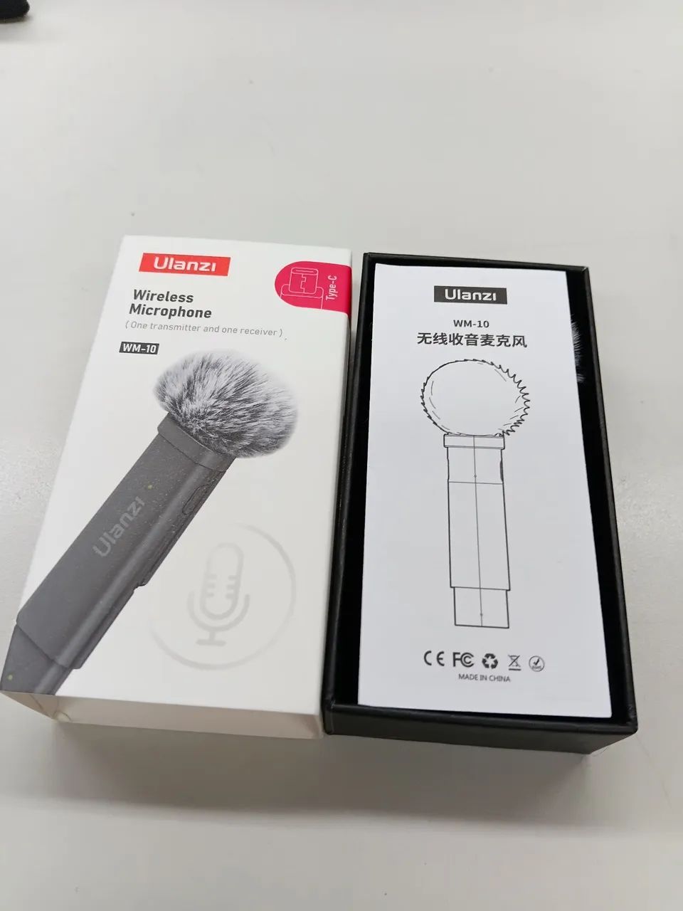 Microfone Sem Fio Ulanzi WM-10 USB-C - Pouquíssimo uso. - Foto 3