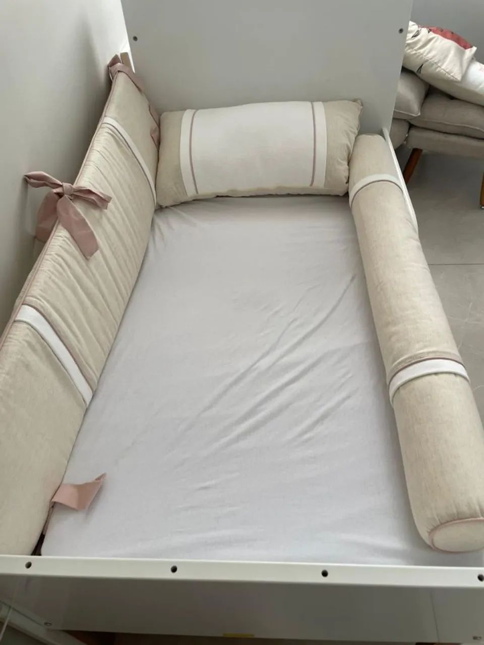 Berço/Cama madeira maciça  - Foto 4