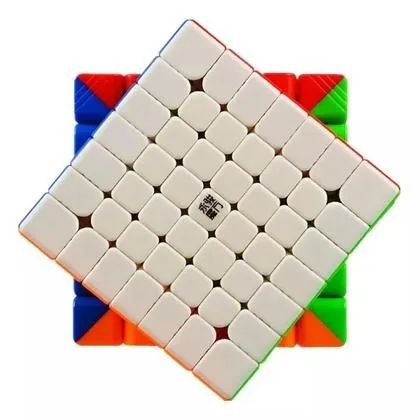 Cubo Mágico 7x7 MoYu Profissional Stickerless Alta Performance