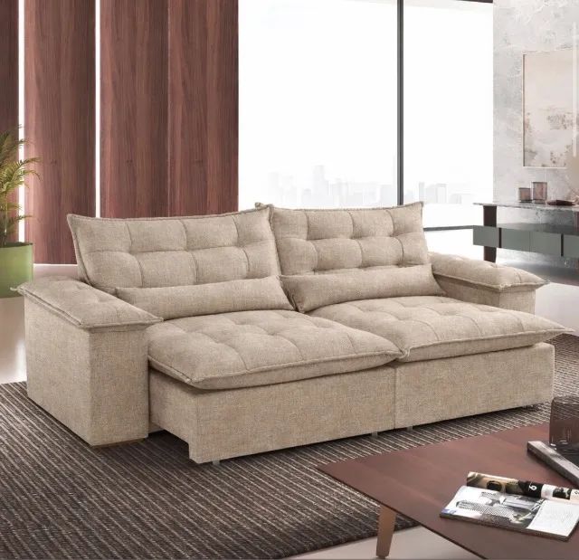 Sofá Retrátil e Reclinável Bellagio Prime 2,50 m - Foto 3