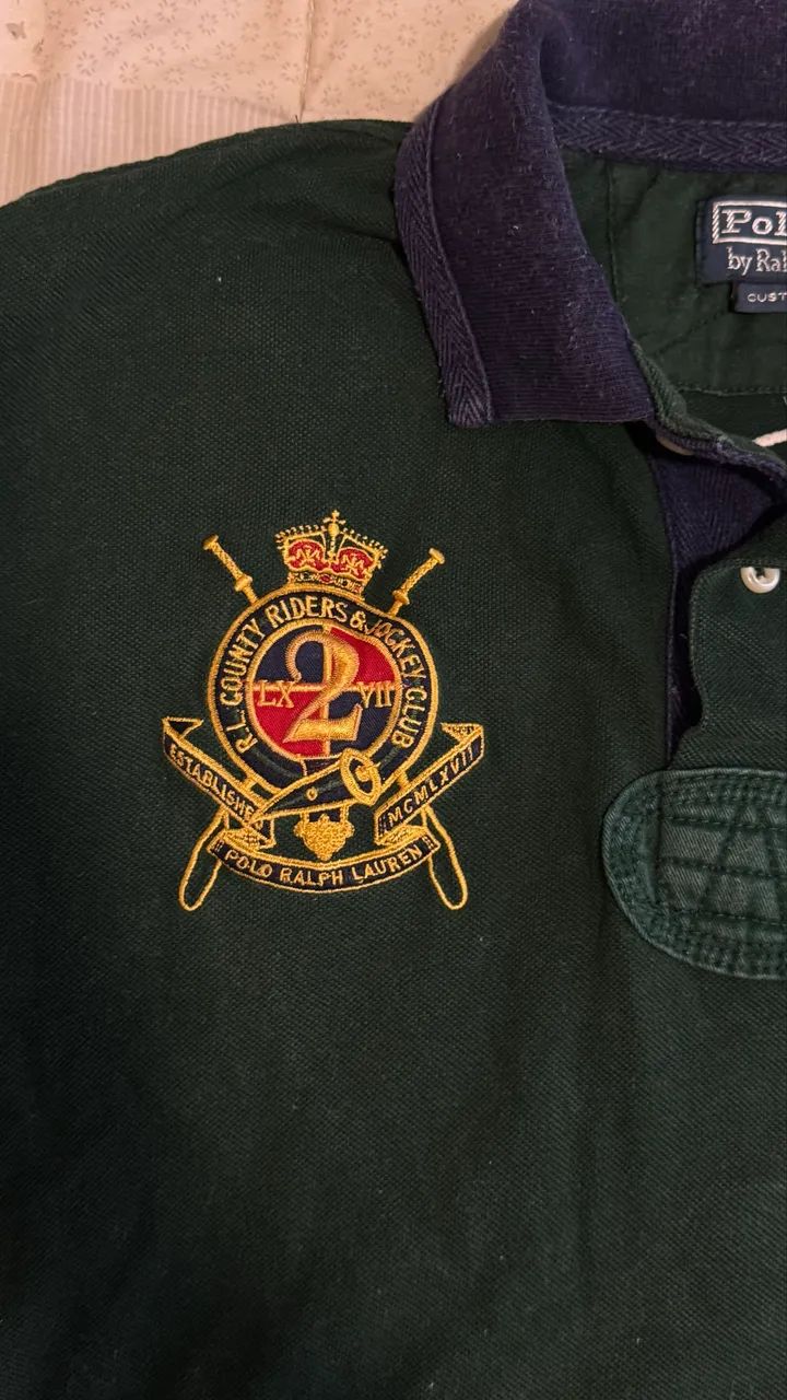 camisa polo ralph lauren verde | original - Roupas - Pantanal