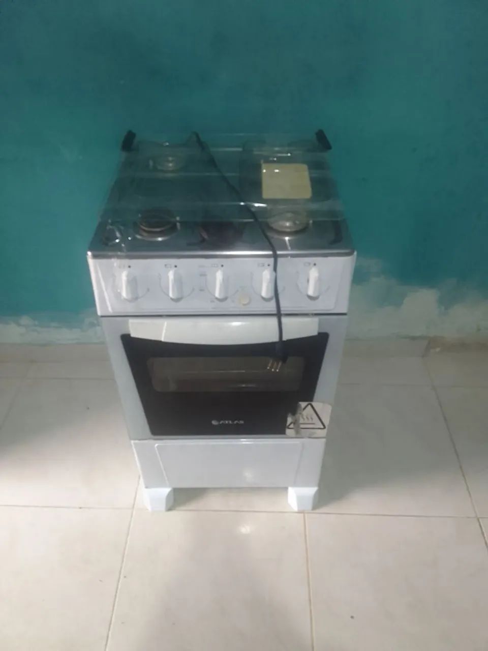 Fogão 4 bocas automático fuconnado perfeitamente  - Foto 3