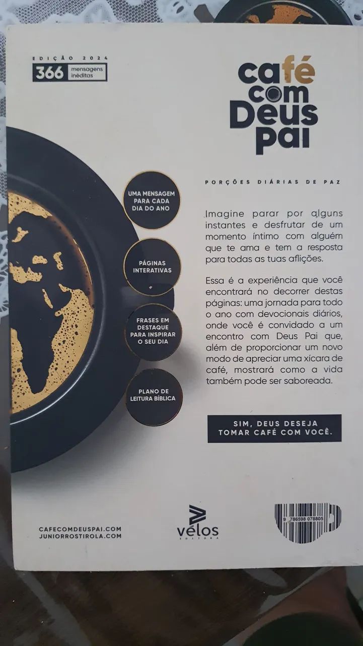 Livro Café com Deus Pai  - Foto 4