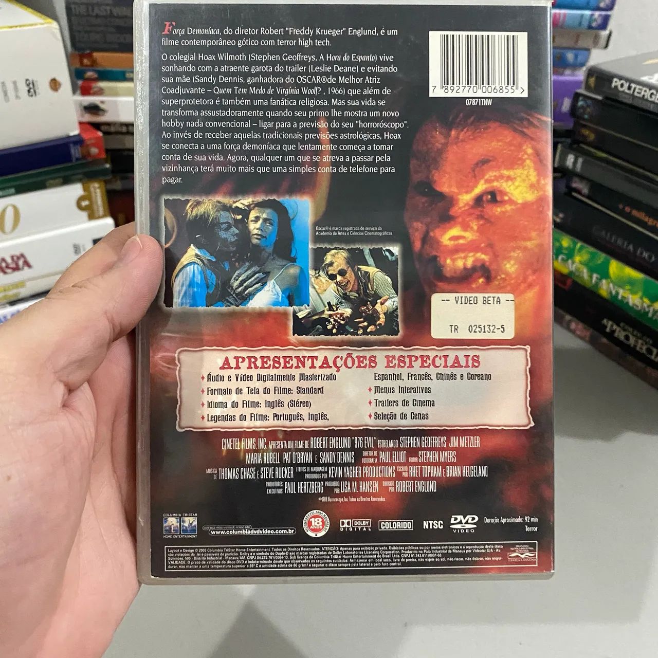 Força Demoníaca DVD Original Terror - Direção Robert Englund - Foto 2