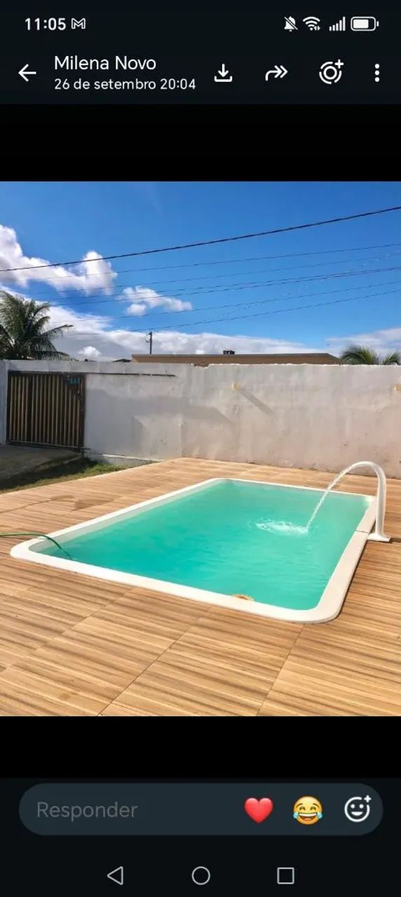 Alugo casa de praia com piscina  - Foto 3