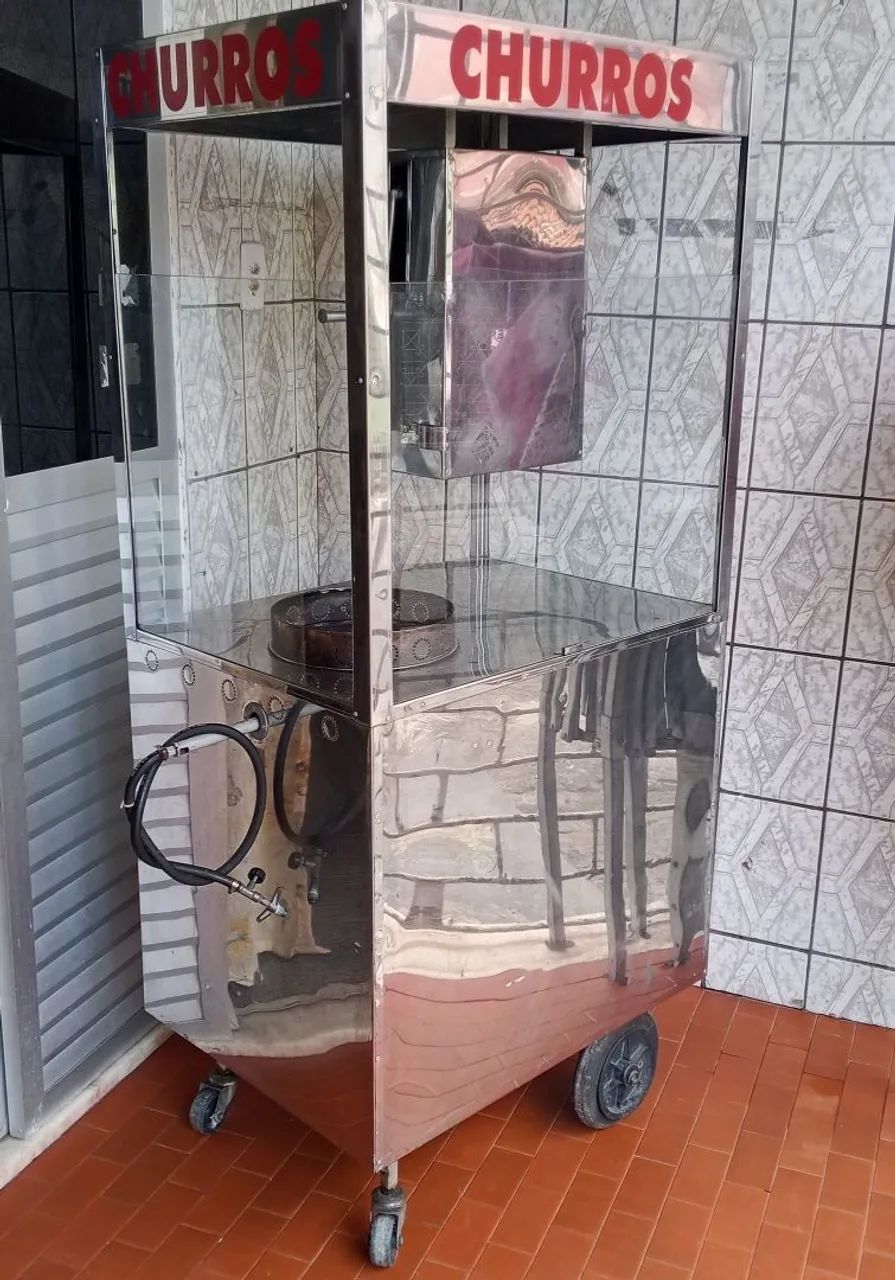 Carrinho de churros INOX