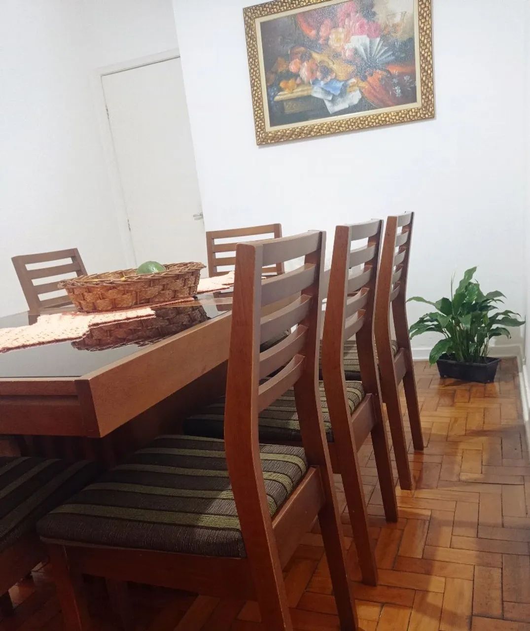 Mesa de jantar extensão com 8 cadeiras  - Foto 5