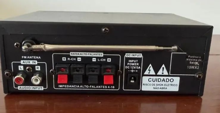 AMPLIFICADOR DE AUDIO - USADO - Foto 2