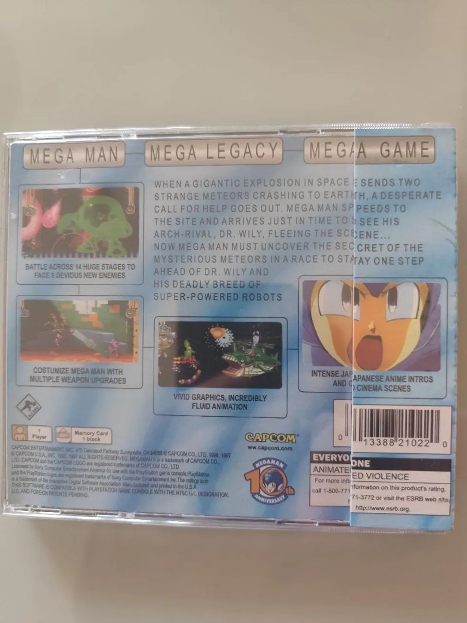 Jogo Repro: Mega Man 8 Anniversary Edition (PS1) - Foto 2