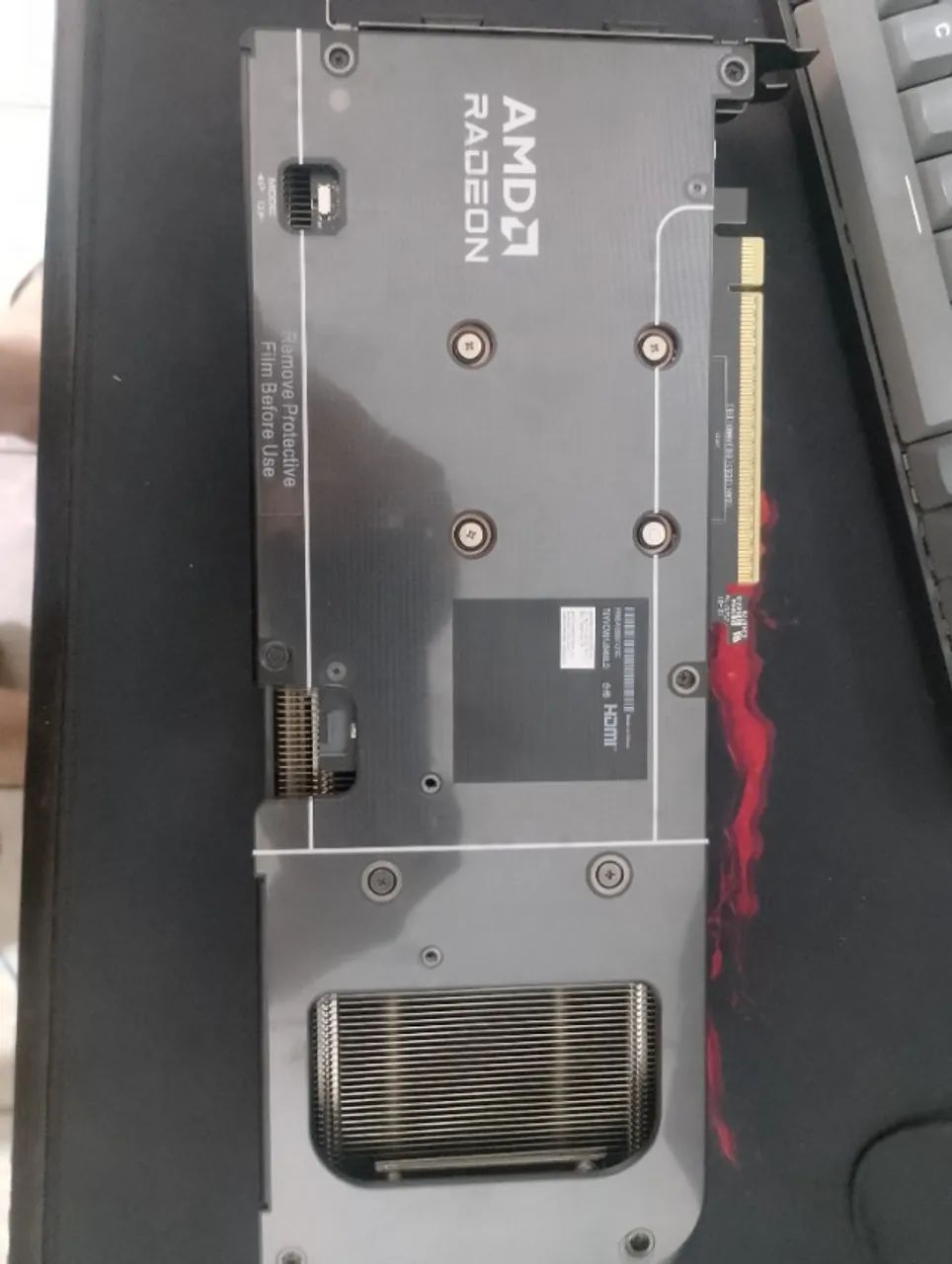 Placa de vídeo Asus Prime triple fan Rx 9060xt 16GB Vram, muito linda. - Foto 2