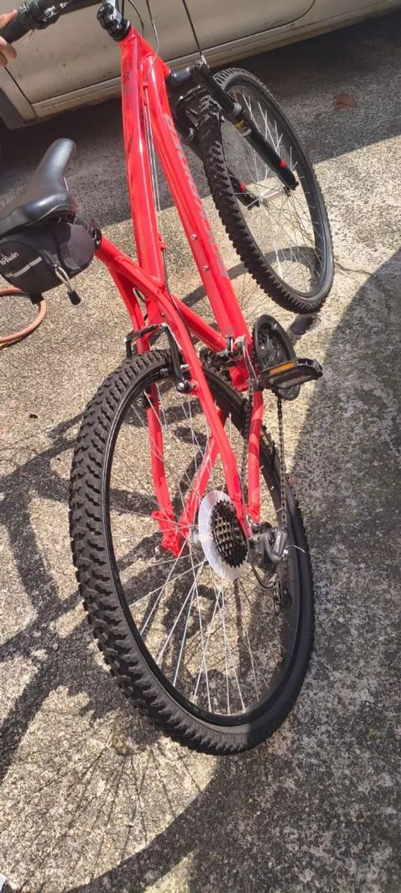 Bicicleta Mountain Aro 27 Rockrider - Foto 3