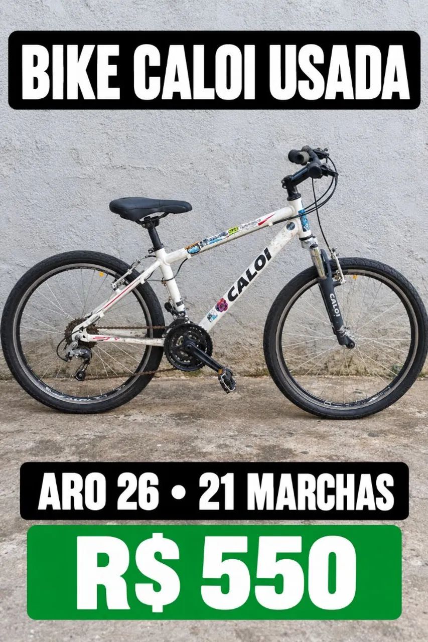 Bicicleta Caloi Aro 26