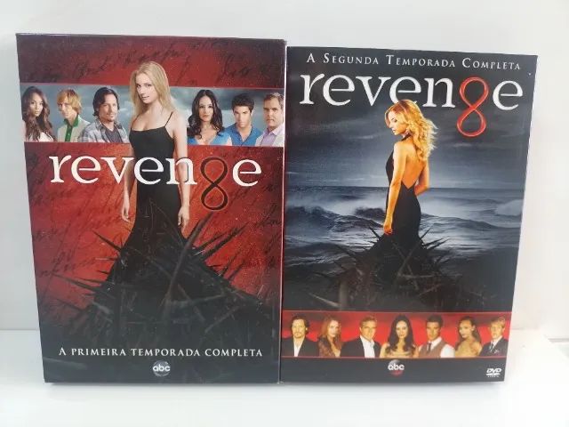 Revenge - dvd com a 1ª e 2ª temporadas completas