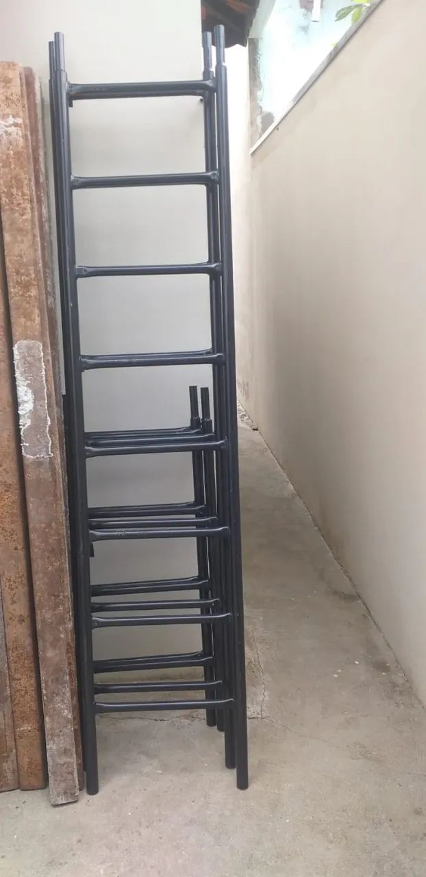 Guarda corpo de andaimes com escada - Foto 4