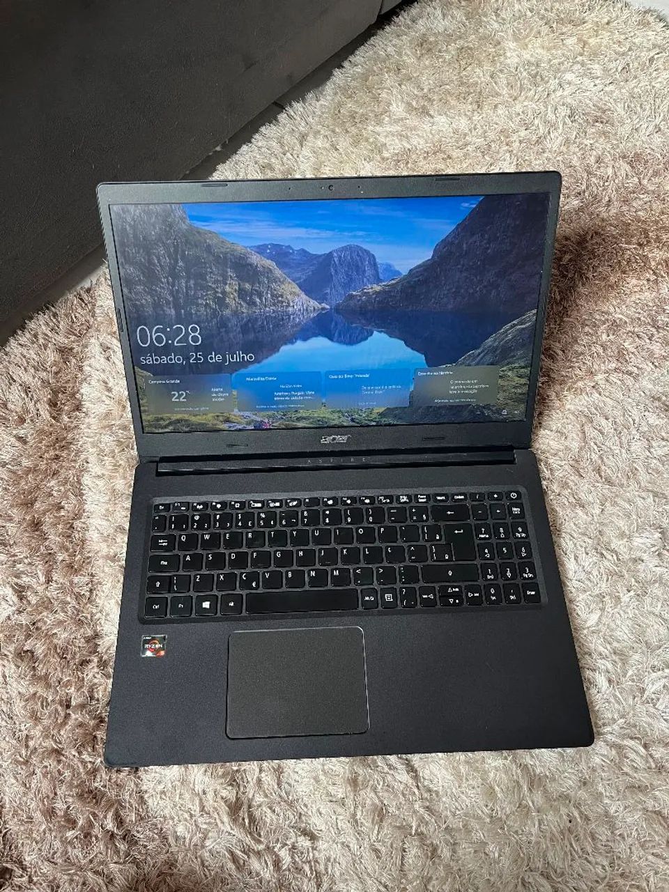 Notebook acer RYZEN 5 3500U + SSD + 8 RAM - Foto 5