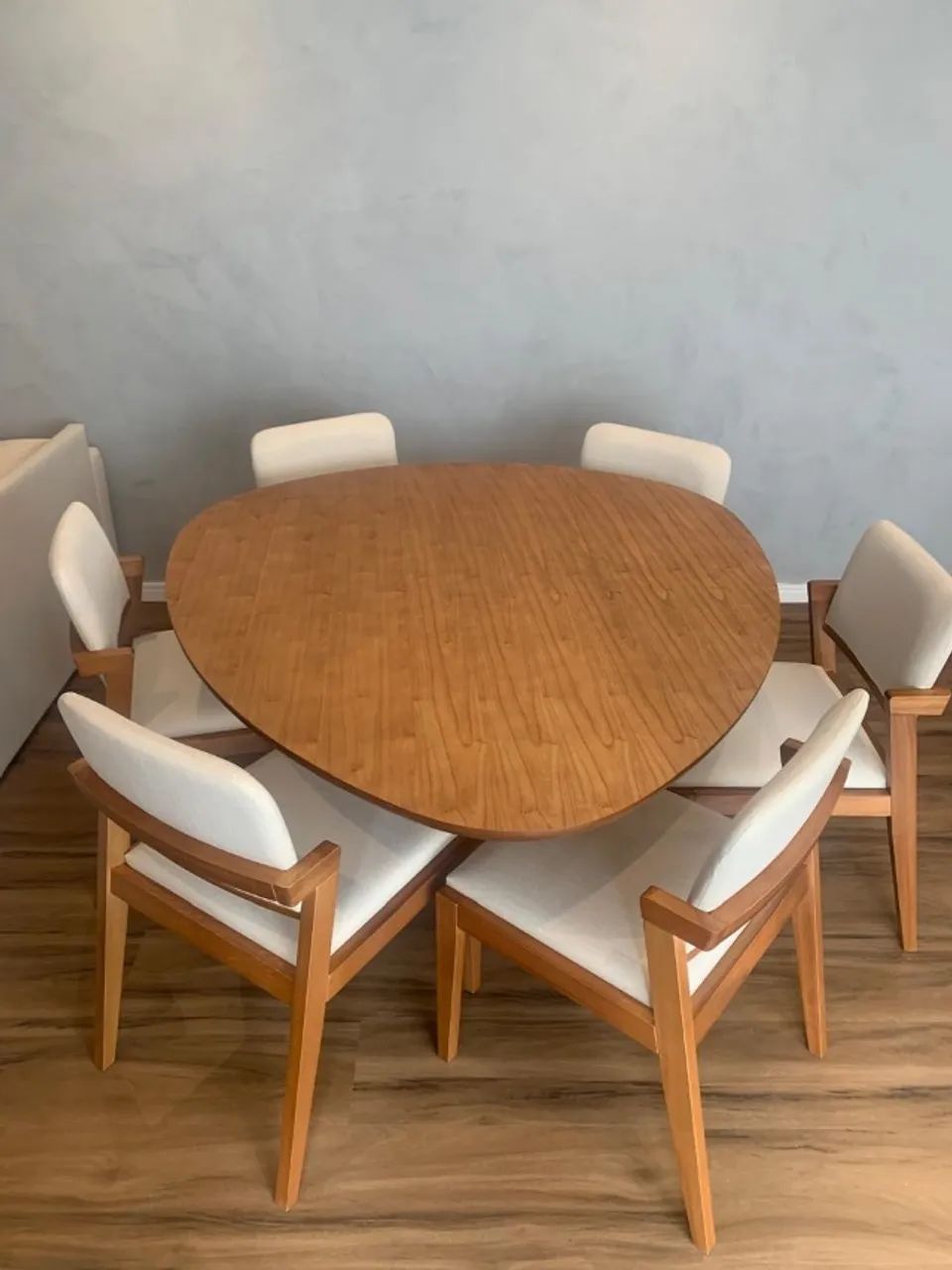 Mesa orgânica, madeira, louro freijó  - Foto 2