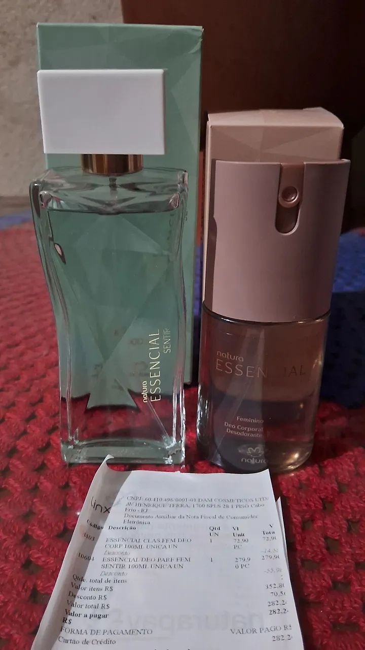 Perfume Essencial Sentir Natura + Deo Corporal  - Foto 2