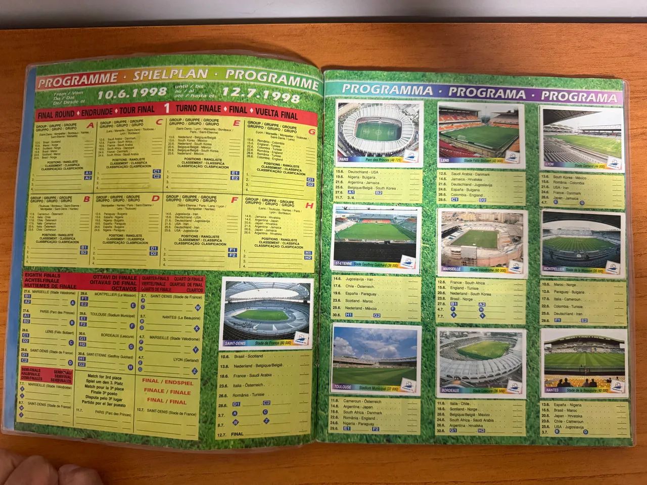 Álbum Copa 1998 - Foto 4