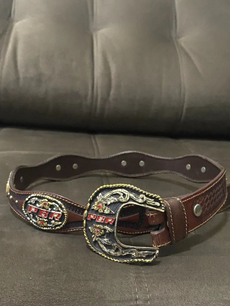 Cinto Country PBR  feminino tamanho 100