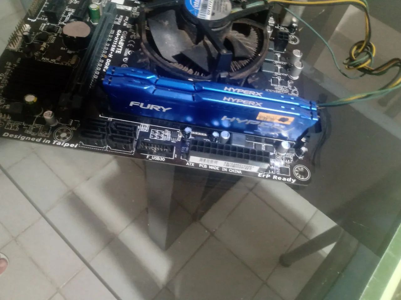 Placa mãe 1151,8gb,i5 7 geração  - Foto 2