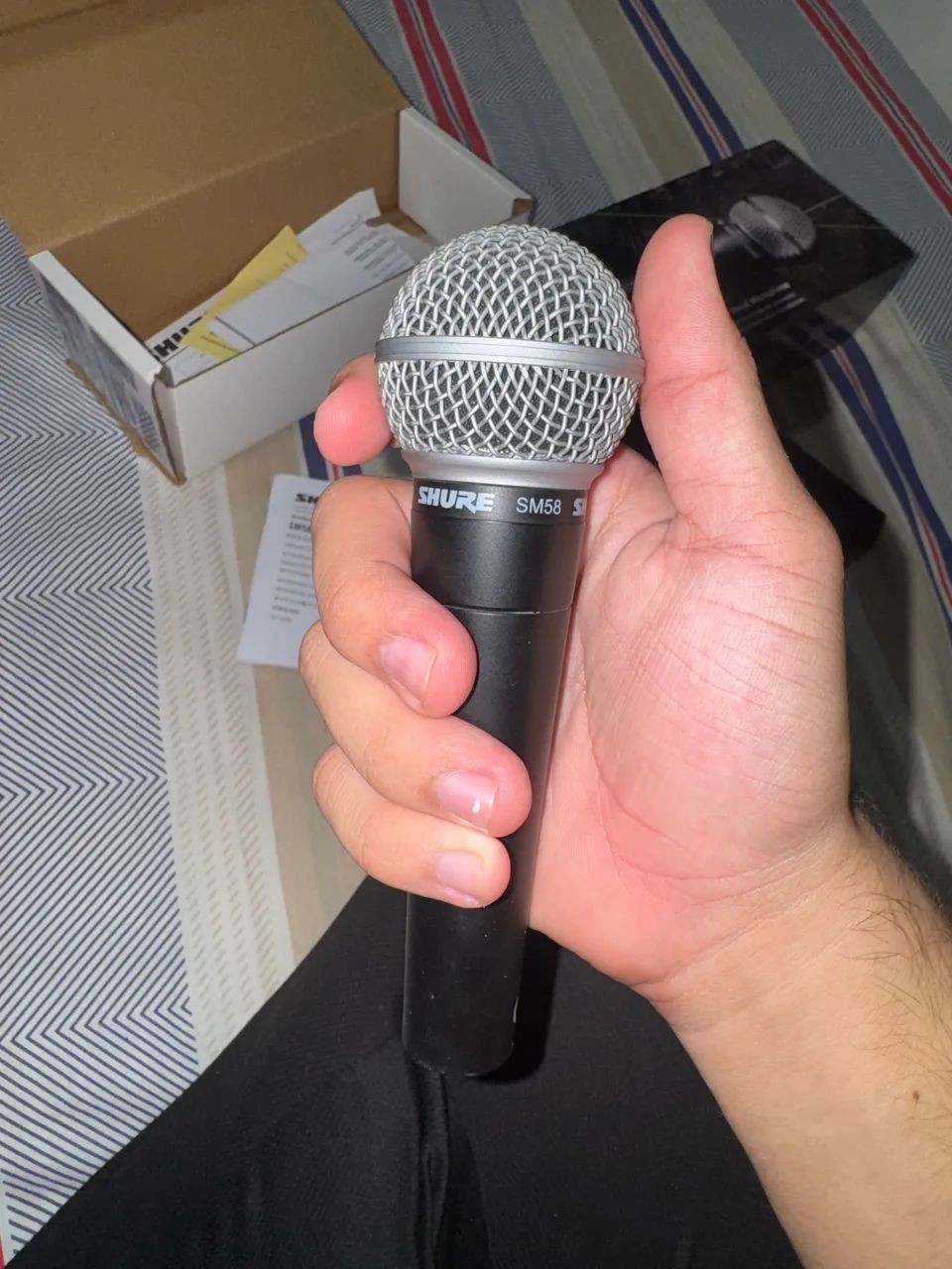 Microfone Shure Sm Sm58-lc Dinâmico Cardioide - Foto 2