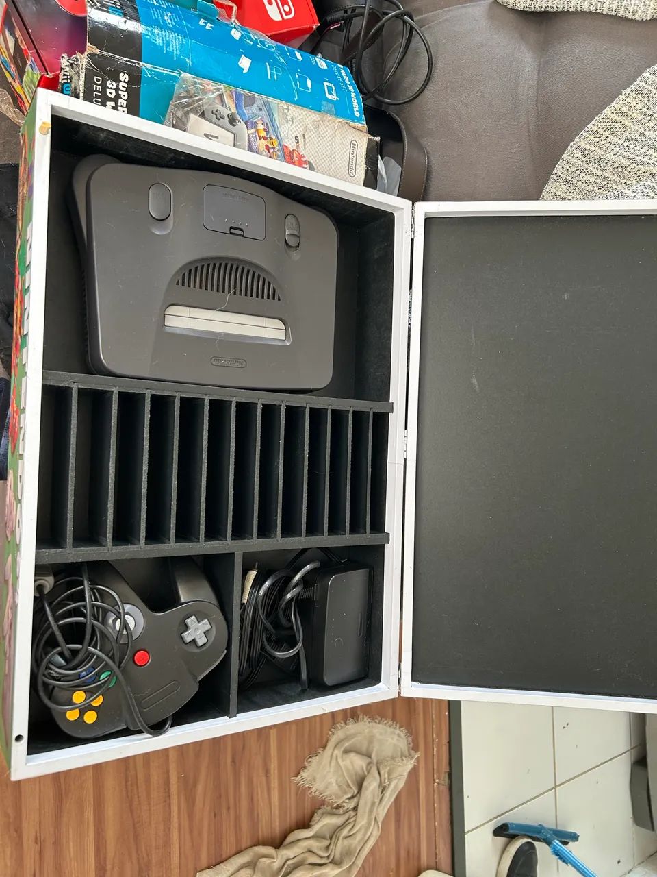 Nintendo 64 - caixa de madeira  - Foto 2