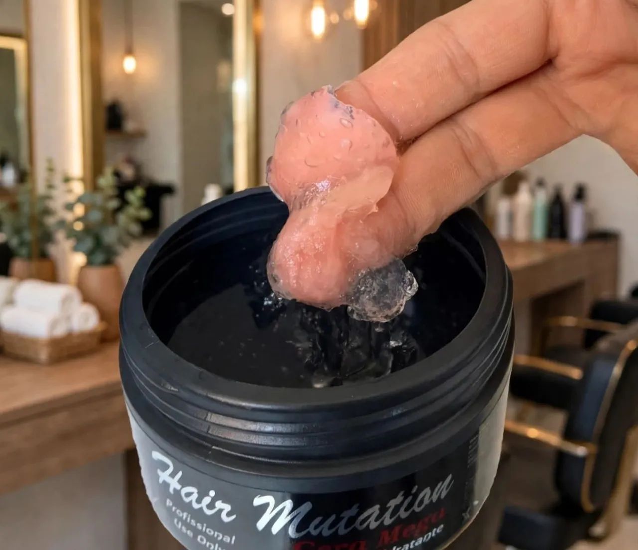 Gel Hair Mutation profissional cera mega.Top  - Foto 4