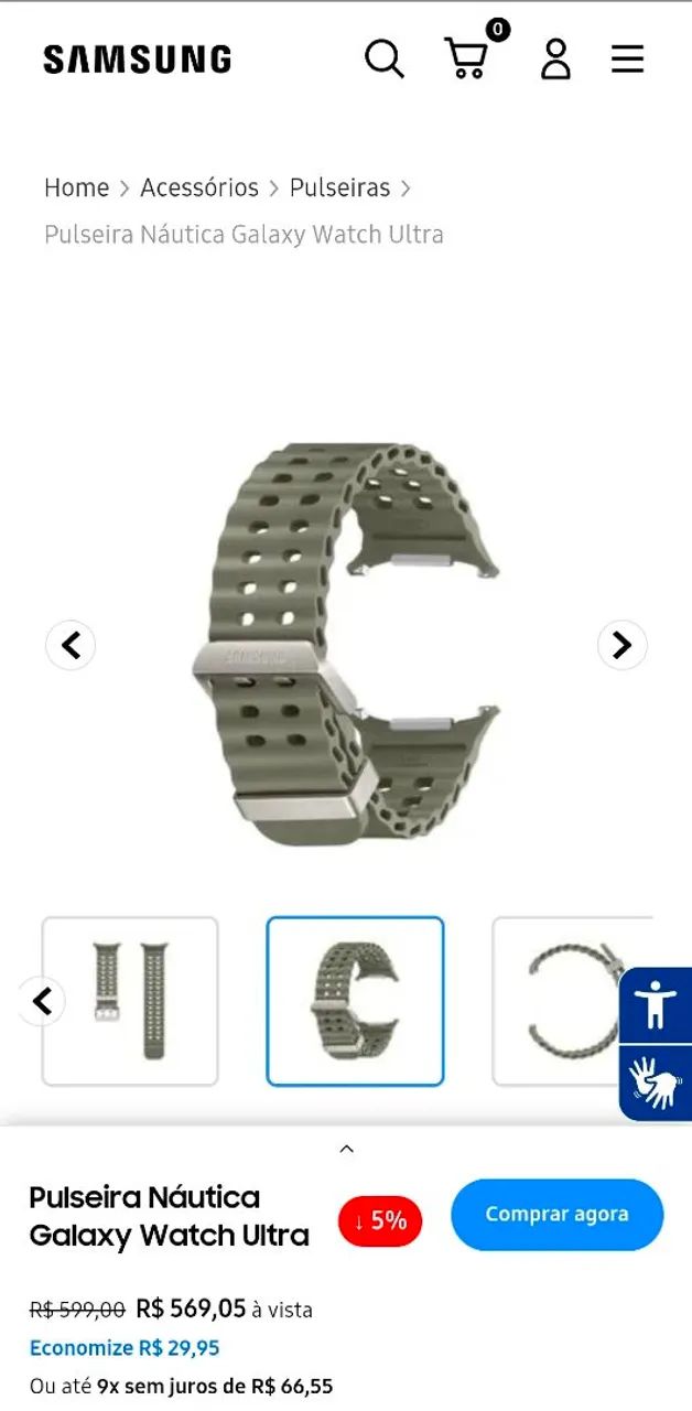 Pulseira watch ultra - Foto 3