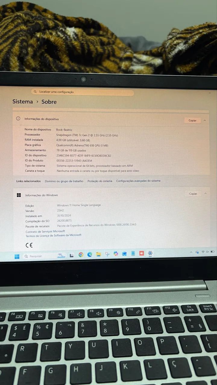 Notebook Notebook Samsung Galaxy Book Go Snapdragon 7c  - Foto 2