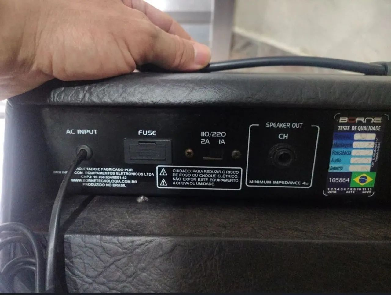 Caixa amplificada borne - Foto 2
