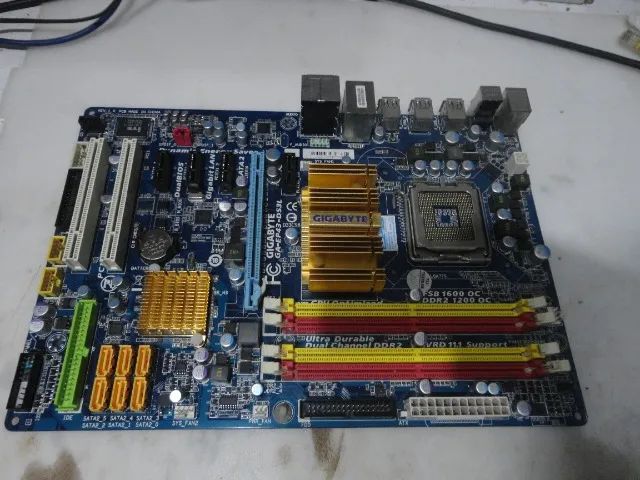Placas mãe DDR-2 usadas  - Foto 4