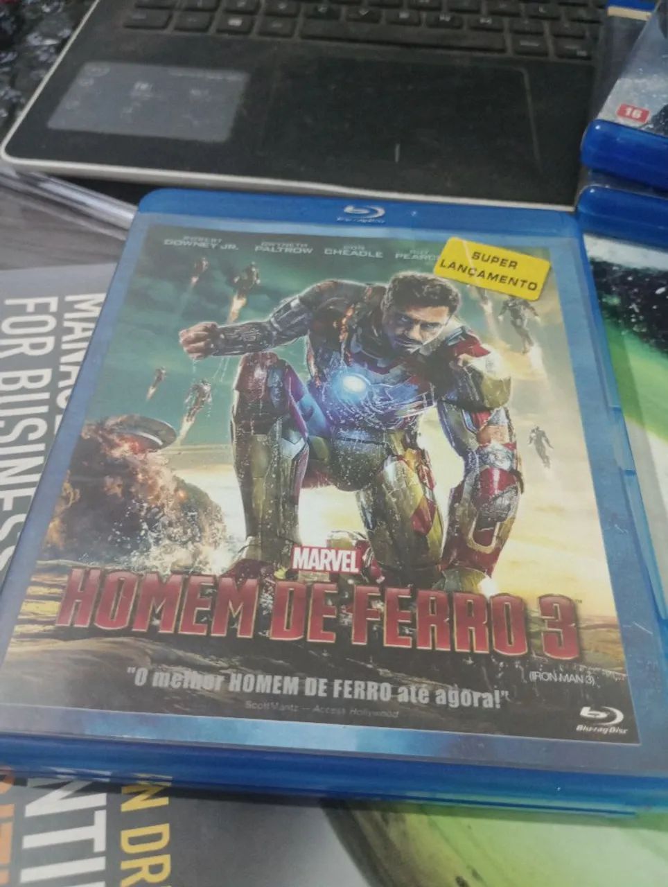 Blu Ray Homem de ferro 3 