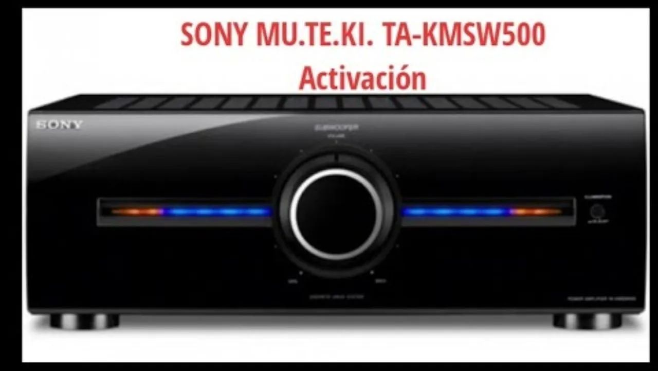 amplificador Sony e 2 subwoofer