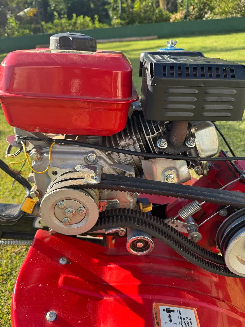 Motocultivador Nagano 7HP 196cc - Apenas 40 Horas de Uso - Foto 2