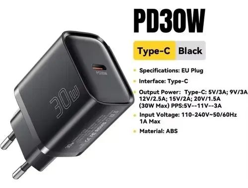 ESSAGER CARREGADOR TURBO 30W TIPO C - Foto 2