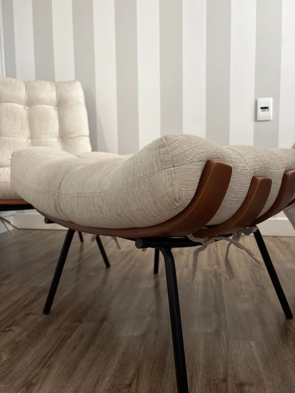 Poltrona + puff costela - Foto 3