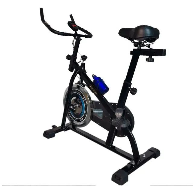 Bicicleta Ergométrica Wct Fitness W-800 Para Spinning Preta - Foto 4