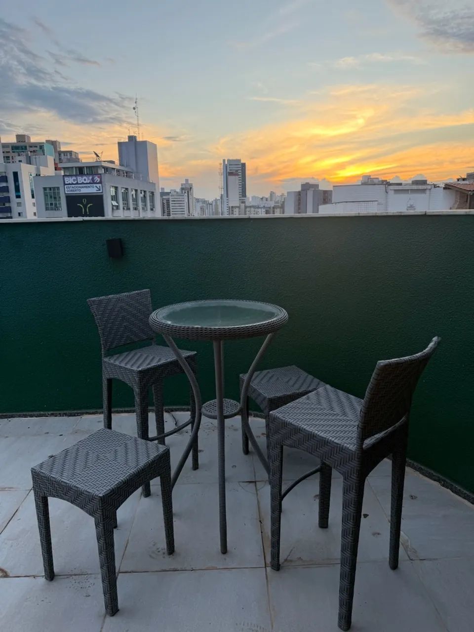 Cadeira para sol e kit bistro - Foto 2