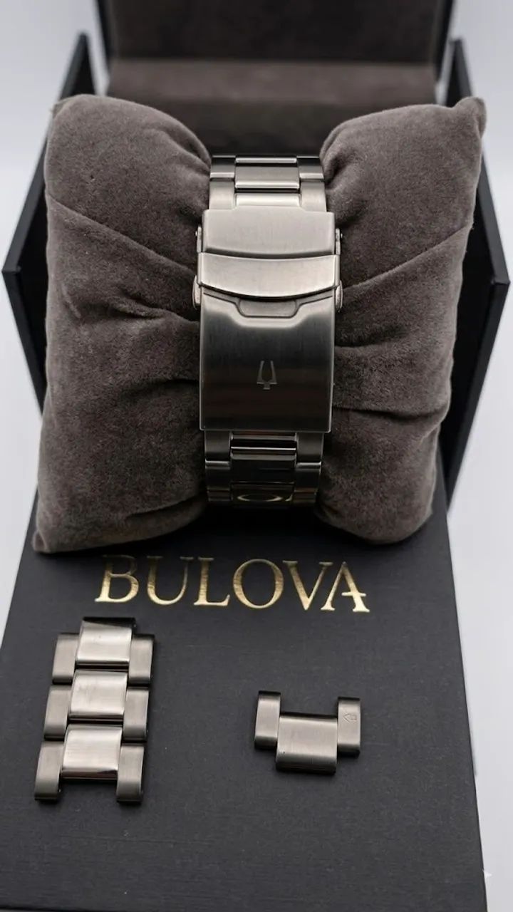 Bulova All black completo estado de zero analiso trocas  - Foto 4